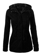 Load image into Gallery viewer, Design by Olivia Women's Military Anorak Safari Hoodie Jacket Army Camo2 S