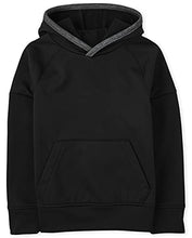 Load image into Gallery viewer, The Children's Place Boys Performance Hoodie, Black, S (5/6)