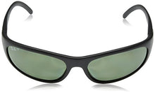 Load image into Gallery viewer, Ray-Ban Men's RB4033 Rectangular Sunglasses, Matte Black/Polarized Green, 60 mm