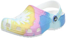 Load image into Gallery viewer, Crocs Men's and Women's Classic Tie Dye Clog, Pastel Tie Dye, 4 US