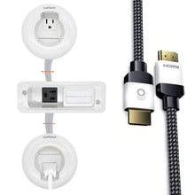 Load image into Gallery viewer, ECHOGEAR in-Wall TV & Soundbar Power Kit & Certified 8 Foot HDMI 2.1 Cable - Includes Low Voltage Cable Management to Conceal TV & Soundbar Wires - Ultra High Speed HDMI Cable Gets 4k@120Hz