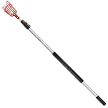 Load image into Gallery viewer, DocaPole Fruit Picker with 5-12 Foot Extension Pole - Twist-On Fruit Picker Tool with Telescopic Pole // Fruit Picker Pole // Perfect Fruit Picking Pole for Apple Picking, Avocados, and Other Fruit