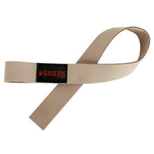 Load image into Gallery viewer, Grizzly Fitness 1.5" Premium Genuine Leather Lifting Wrist Straps for Men and Women | Sold in Pairs | One Size | Used by Pros to increase Grip Strength and Reduce Slipping | 1.5” Wide x 20.5" Long