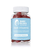 Load image into Gallery viewer, Baby Blues Postpartum Hair Loss Vitamins - Passion Fruit Gummies with Biotin, Collagen, & Folate