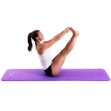Load image into Gallery viewer, ProsourceFit Extra Thick Yoga and Pilates Mat 1/2" - Purple