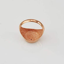 Load image into Gallery viewer, 10K Rose Gold Genuine Emerald May Birthstone Taurus Zodiac Ring (13.5)