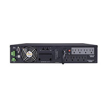 Load image into Gallery viewer, CyberPower OL1500RTXL2U Smart App Online UPS System, 1500VA/1350W, 8 Outlets, 2U Rack/Tower