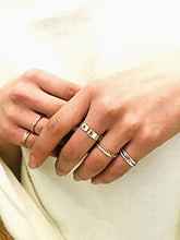 Load image into Gallery viewer, Teeny Tiny Stacking Sterling Silver Ring By Hannah Design Personalized Ring *shipping daily!*