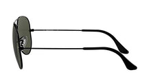 Load image into Gallery viewer, Ray-Ban RB3025 Aviator Sunglasses (58 mm, Gold Metal Frame/Non-Polarized Green G-15 Lens)