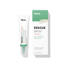 Load image into Gallery viewer, Rescue Balm +Red Correct Post-Blemish Recovery Cream from Hero Cosmetics - Intensive Nourishing and Calming for Dry, Red-Looking Skin After a Blemish - Dermatologist Tested and Vegan-Friendly (0.507 fl. oz)