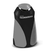 Load image into Gallery viewer, Ticonderoga Personal Electric Pencil Sharpener, Vertical, Black and Gray, Plus 12 Ticonderoga Pencils (39572)