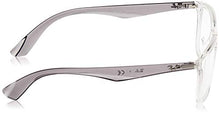Load image into Gallery viewer, Ray-Ban unisex adult Rx7047 Prescription Eyeglass Frames, Transparent/Demo Lens, 54 mm US