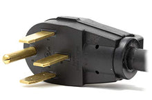 Load image into Gallery viewer, WEN PC5030 15 ft. 10-Gauge Transfer-Switch-Ready Generator Adapter Extension Cord with Light-Up Plug (converts 50A 14-50P to 30A L14-30R),Black