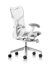 Load image into Gallery viewer, Herman Miller Mirra 2 Chair, One Size, Fog with Studio White Frame - -