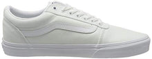 Load image into Gallery viewer, Vans Men's Ward Sneaker, Canvas White White, 9