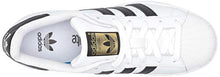 Load image into Gallery viewer, adidas Originals Superstar Sneaker, Core White/Black/White, 6.5 US Unisex Little Kid