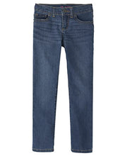 Load image into Gallery viewer, The Children's Place Girl's Basic Skinny Jeans, Md Lara Wash, 12 slim
