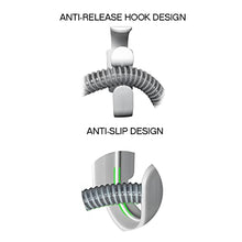 Load image into Gallery viewer, CPAP Hose Hanger with Anti-Skid Function,CPAP Hose Organizer and Headband Hook Combined into one. Provide Stable and Tangle Free CPAP Pipeline System to Make You Sleep Better
