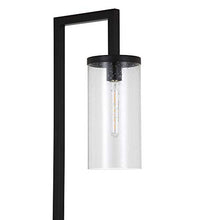 Load image into Gallery viewer, Henn&Hart FL0014 Modern farmhouse seeded floor lamp, One Size, Black