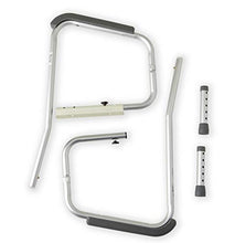 Load image into Gallery viewer, Medline Toilet Safety Rails, Safety Frame for Toilet with Easy Installation, Height Adjustable Legs, Bathroom Safety