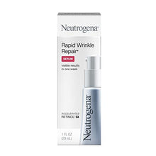 Load image into Gallery viewer, Neutrogena Rapid Wrinkle Repair Anti-Wrinkle Retinol Serum with Hyaluronic Acid & Glycerin - Anti-Aging Facial Serum for Wrinkles & Dark Circles, 1 fl. oz