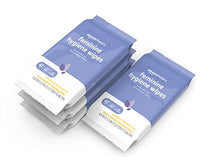 Load image into Gallery viewer, Amazon Basics Feminine Hygiene Wipes, Alcohol Free, pH Balanced, Fresh Scent, 4 Packs, 42 Wipes per Pack (168 Wipes Total)