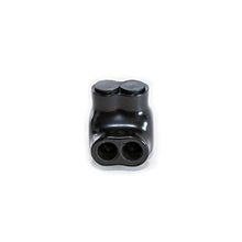 Load image into Gallery viewer, NSI Industries Polaris Black IT-4 Insulated Multi-Tap Connector- 2-Port Single-Sided Entry for 4-14 AWG Wire Range - Dry Locations - Dual-rated cooper and/or aluminum - 1.18-inch width, 1.38-inch height, 1.12-inch length - Hex size 1/8-inch - 12 Pack
