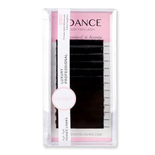Load image into Gallery viewer, TDANCE Eyelash Extension Supplies Rapid Blooming Volume Eyelash Extensions Thickness 0.07 D Curl Mix 14-19mm Easy Fan Volume Lashes Self Fanning Individual Eyelashes Extension (D-0.07,14-19mm)