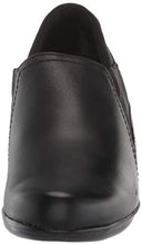 Load image into Gallery viewer, Clarks Women's Emily Amelia Pump, Black Leather/Textile Combinat, 6.5 Wide
