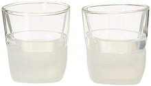 Load image into Gallery viewer, Host Freeze Cooling Cups for Whiskey, Bourbon, and Scotch Freezer Gel Chiller Double Wall Tumblers, Set of 2, 9 oz, Glass