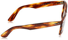Load image into Gallery viewer, Ray-Ban RB2140 Original Wayfarer Square Sunglasses, Striped Havana/B-15 Brown, 50 mm