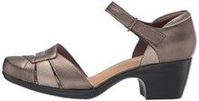 Load image into Gallery viewer, Clarks womens Emily Daisy Pump, Metallic Synthetic Combi, 9 US