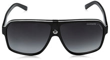 Load image into Gallery viewer, Carrera CA33/S Pilot Sunglasses, Black Cry Grey Frame/Dkgray Gradient Lens, 62 mm