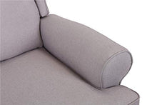 Load image into Gallery viewer, Amazon Brand – Ravenna Home Manning Swivel Base Recliner, 34.6"W, Grey