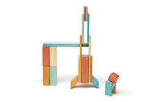 Load image into Gallery viewer, 24 Piece Tegu Magnetic Wooden Block Set, Sunset