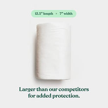 Load image into Gallery viewer, Naturally Natures Bamboo Disposable Diaper Liners (6PK) 600 Sheets Gentle and Soft, Chlorine and Dye-Free, Unscented, Biodegradable Inserts (Set of 6) 600 Liners