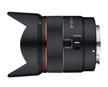 Load image into Gallery viewer, Rokinon 35mm F1.8 Auto Focus Compact Full Frame Wide Angle Lens for Sony E Mount, Black, IO3518-E