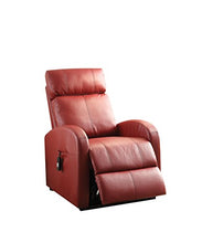 Load image into Gallery viewer, ACME Furniture Ricardo Recliner with Power Lift, Red PU