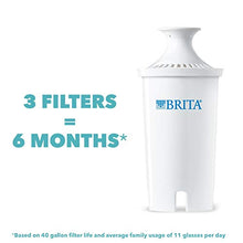 Load image into Gallery viewer, Brita Standard Water Filter, Standard Replacement Filters for Pitchers and Dispensers, BPA Free, 6 Count