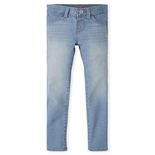 Load image into Gallery viewer, The Children's Place Girls' Denim Jeggings, LT 90S BLU WSH, 6