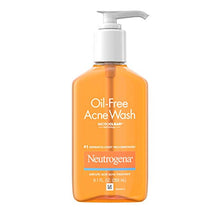 Load image into Gallery viewer, Neutrogena Oil-Free Acne Fighting Facial Cleanser with Salicylic Acid Acne Treatment Medicine, Daily Oil-Free Acne Face Wash for Acne-Prone Skin, 9.1 fl. oz, 3 pk