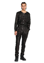 Load image into Gallery viewer, Leather Cargo Jumpsuit