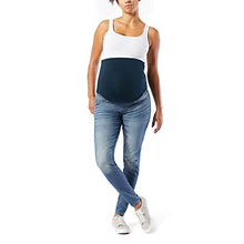 Load image into Gallery viewer, Signature by Levi Strauss & Co. Gold Label Women's Maternity Skinny Jeans Blue Ice Medium 30