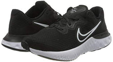 Load image into Gallery viewer, Nike Men's Renew Run 2 Shoe, Black White Dk Smoke Grey, 9.5