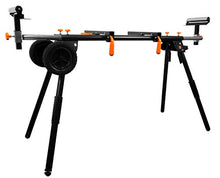 Load image into Gallery viewer, WEN MSA330 Collapsible Rolling Miter Saw Stand with 3 Onboard Outlets