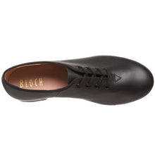 Load image into Gallery viewer, Bloch Dance Women's Jazz Full-Sole Leather Tap Shoe, Black, 8
