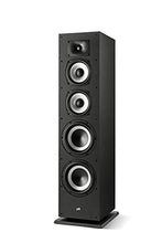 Load image into Gallery viewer, Polk Monitor XT70 Large Tower Speaker - Hi-Res Audio Certified, Dolby Atmos & DTS:X Compatible, 1" Tweeter, (2) 6.5" Dynamically Balanced Woofers, (2) 8" Passive Radiators, (Single, Midnight Black)