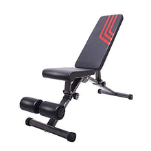 Load image into Gallery viewer, Adjustable Weight Bench Upgrade Utility Full Body Exercise Workout Bench Flat/Incline/Decline Bench Press for Home Gym Black