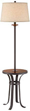 Load image into Gallery viewer, Chadwick Rustic Farmhouse Tray Table Floor Lamp - Franklin Iron Works
