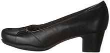 Load image into Gallery viewer, Clarks Women's Rosalyn Belle, Black Leather, 11 D - Wide